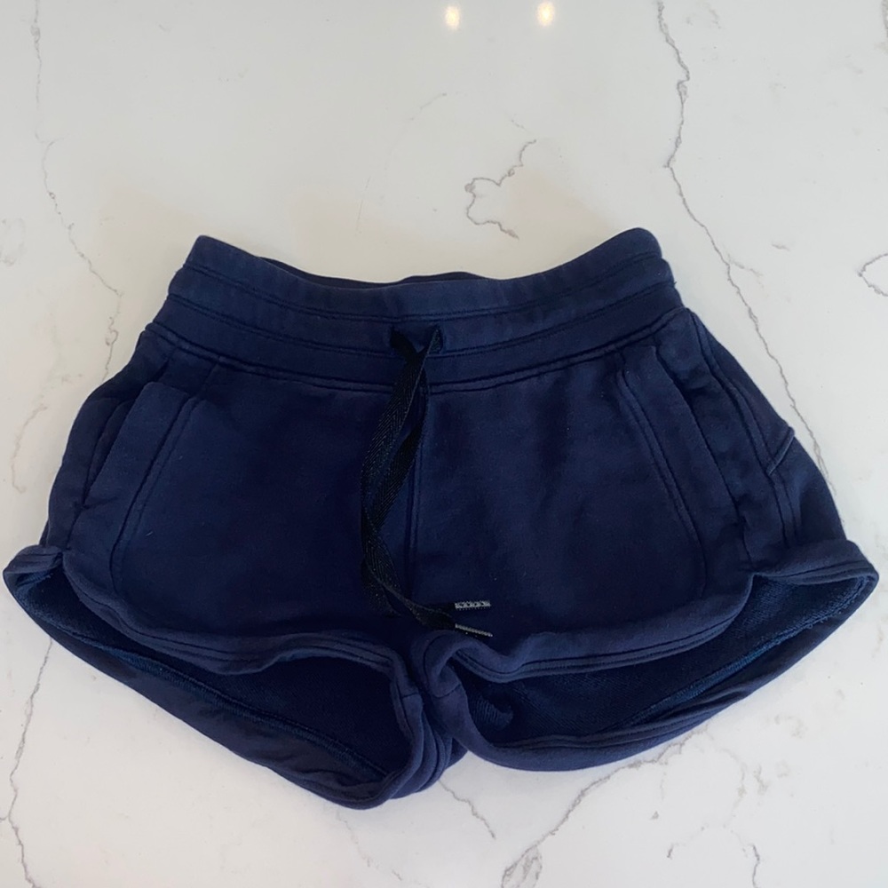 Athleta Navy Blue Lounge Shorts